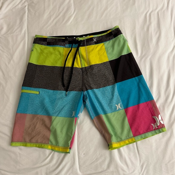 Hurley Other - Hurley Multicolored Board Shorts Size 34